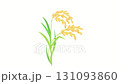 An animation of rice plants swaying in the wind An animation of rice plants swaying in the wind 131093860