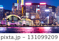 Hong Kong Victoria Harbor night view 131099209