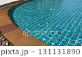 Swimming pool at resort hotel 131131890