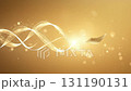 A sparkling background of gold ribbons changing and splitting into multiple parts 131190131