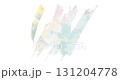 Soft pastel brush strokes blending dynamic colors with graceful motion across minimalist white background, creating elegant artistic transition for video projects 131204778