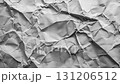 Light Gray Crumpled Paper Texture Background with Dynamic Shake - Blank Space for Text 131206512