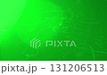 Green Retro Screen Effect with Scratches, Light Leaks, Flicker and Vintage Damage 131206513