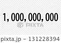 Counting animation from 0 to 1,000,000,000 (transparent background) 131228394