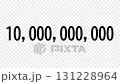Counting animation from 0 to 10,000,000,000 (transparent background) 131228964