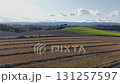 Aerial view of Biei, Hokkaido 131257597