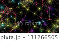 Abstract network creating digital connections and technology concept. 131266505