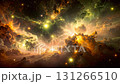 Cosmic nebula forming new stars in vibrant universe. 131266510
