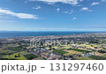 日本の富山県魚津市の標高の高い場所から見た風景 131297460