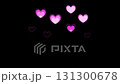 充滿愛的心形動畫 131300678