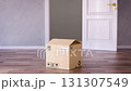 Home kitchen appliances delivery, 3d animation 131307549