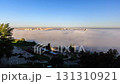 4K Timelapse Fog Over River at Sunrise Nizhny Novgorod 131310921