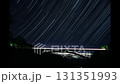 Fudosawa Bridge and star trails 131351993