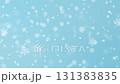 Snowflake background (loop material, light blue background, vertical video) 131383835