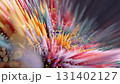 Colorful detailed object with a clear shape, needle-like 131402127