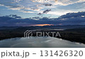 Golden Hour Panorama: Imbituba's Lakes, Fields, and Mountains 131426320