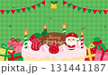 クリスマスケーキとプレゼント 131441187