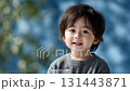 特寫鏡頭：一個可愛的嬰兒微笑 131443871