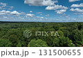 Aerial view of Genappe municipality and city of Wallonia located in the Belgian province of Walloon Brabant. 131500655