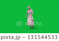 green screen diabolical nurse attacks front horror halloween 3d  131544533