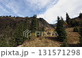 Scenic mountain landscape with pine trees and autumn colors. 131571298