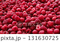 Sweet raspberry background. Full frame of fresh raspberries. Red ripe berry photo wallpaper closeup. Juicy berries. Vegetarian, vegan raw food. Organic bio product. From farm to table. Fruit pattern 131630725