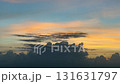 Handheld shot of colorful sky sunset time 131631797