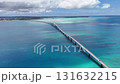 Aerial view of Irabu Bridge in Miyakojima | Spectacular emerald green scenery 131632215