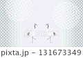 Cranes spreading their wings and dancing in celebration, Shippo pattern background illustration video, loopable Cranes spreading their wings and dancing in celebration, Shippo pattern background illustration video, loopable 131673349