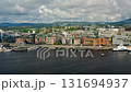 Aerial Panoramic View of Oslo Fjord Coastline with Modern Architecture Skyline 131694937