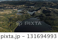 Aerial view of norway's majestic fjords and forests 131694993