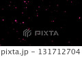 A loop video of a sparkling, fantastic particle background (pink) 131712704