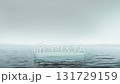 Glass podium stand in calm sea water, looped switch scene 131729159