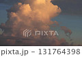 Ice cloud that stains in sunset Ice cloud that stains in sunset 131764398