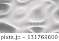 Abstract White Liquid Surface Loop With Smooth Flowing Motion 131769600