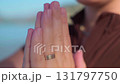 Morning yoga by the sea calmness harmony and connection with nature promoting wellness and relaxation 131797750
