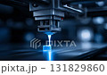 Precision laser engraving for a close-up look at small objects 131829860