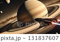 土星與太空船 土星與太空船 131837607