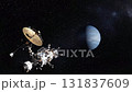水星球與太空船 水星球與太空船 131837609