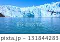 The natural beauty of huge glacier and the blue glacial lake. 131844283