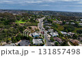 Aerial view of houses in Oceanside town in San Diego, California. USA 131857498