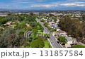 Aerial view of houses in Oceanside town in San Diego, California. USA 131857584