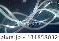 流動的光和形狀的抽象循環背景視頻 131858032