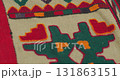 A detailed plan of handmade Samarkand carpets made according to ancient classical technology. 131863151