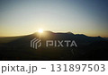 阿蘇山からの日の出　タイムラプス微速度撮影 131897503