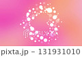 適用於智慧型手機（垂直）的心形散景框架（粉紅色） 131931010