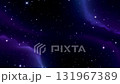 Stunning animation of traveling through a deep space starfield with purple nebula clouds and twinkling stars 131967389