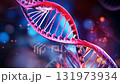 輝くDNA、バイオテクノロジーや遺伝子のイメージ動画 131973934