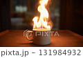 Flames from the cup 131984932