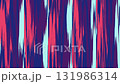 Abstract vertical stripes of brush strokes in red, blue and purple colors, modern art pattern background. 131986314